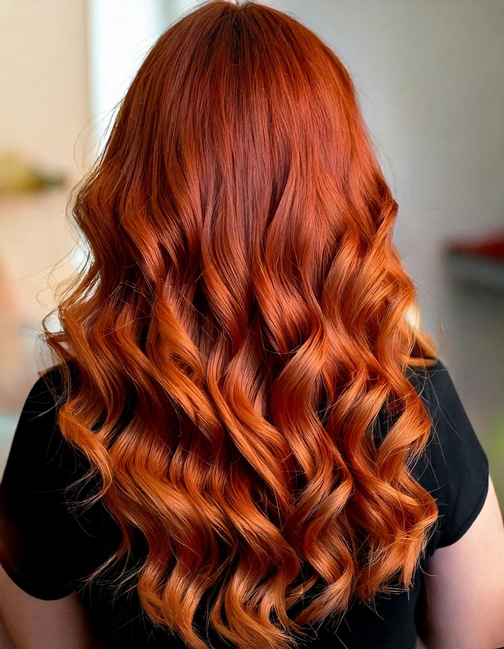 Peachy Copper Glow