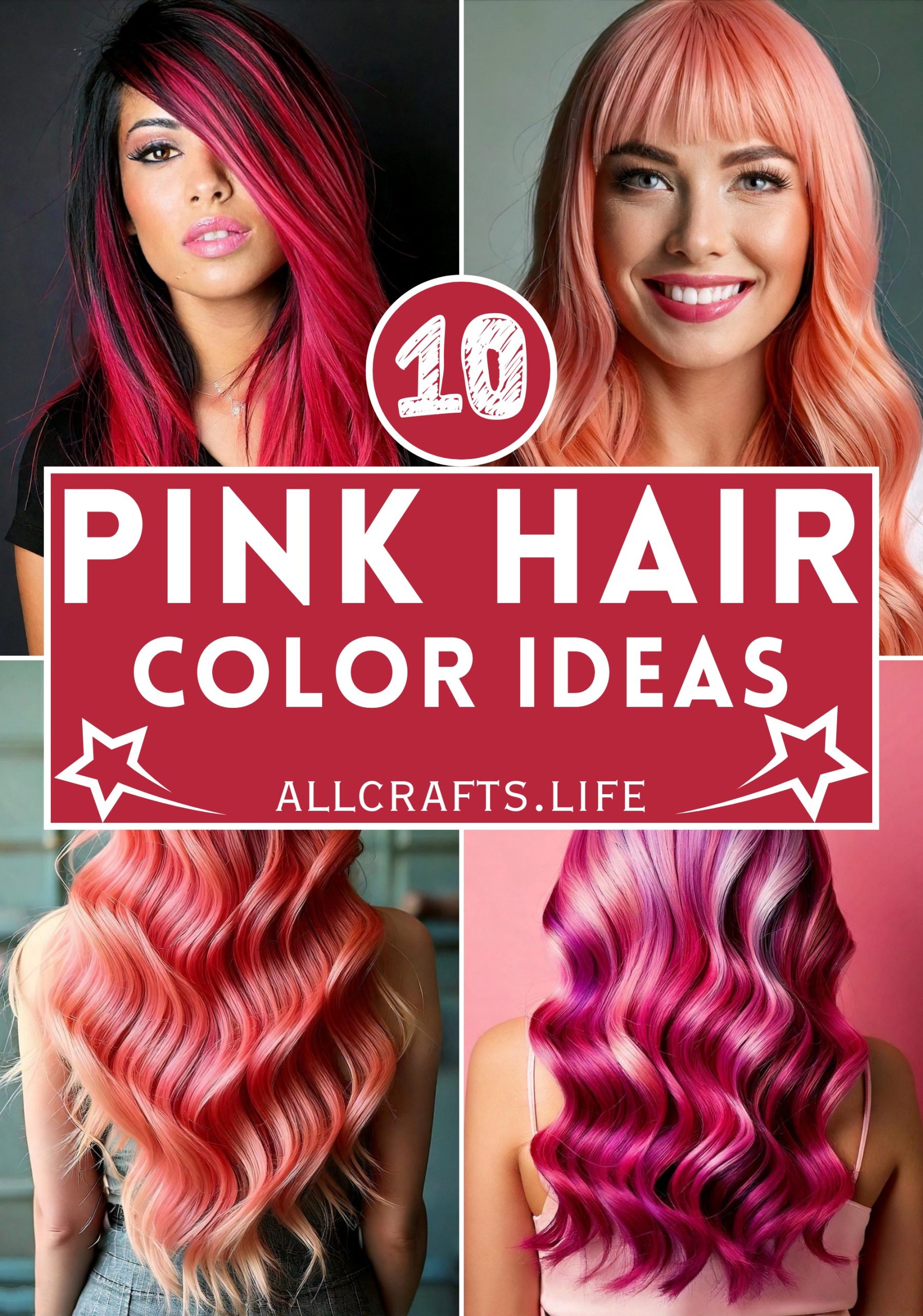 Pink Hair Color Ideas