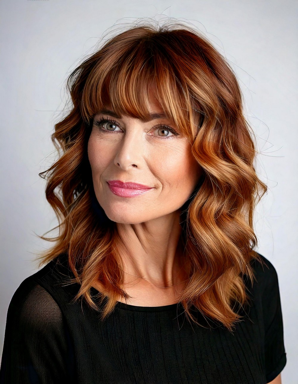 Side-Swept Bangs