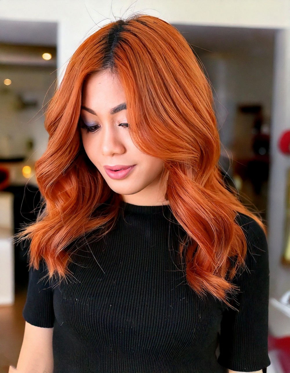 Soft Ginger Waves