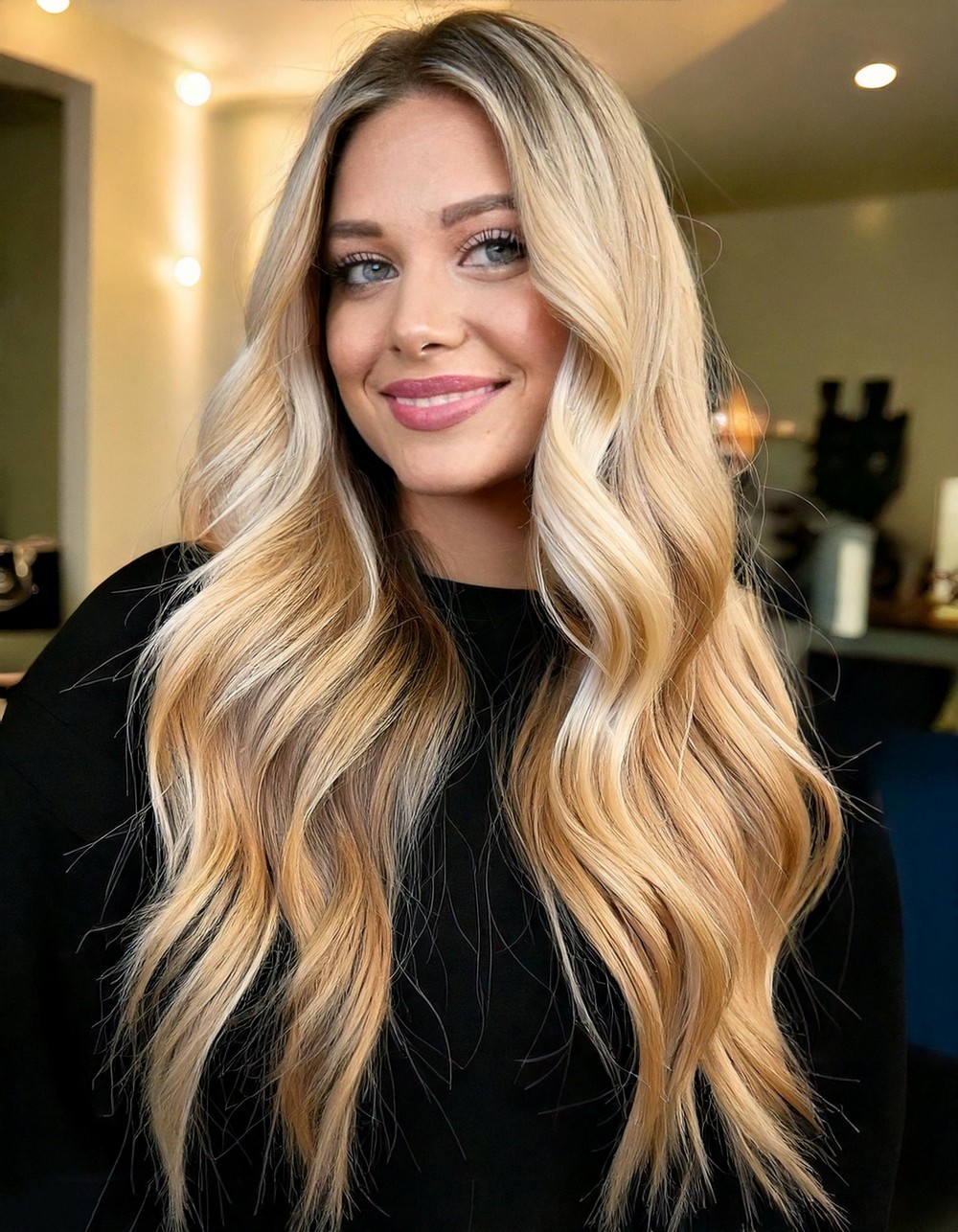 Soft Summer Balayage Highlights