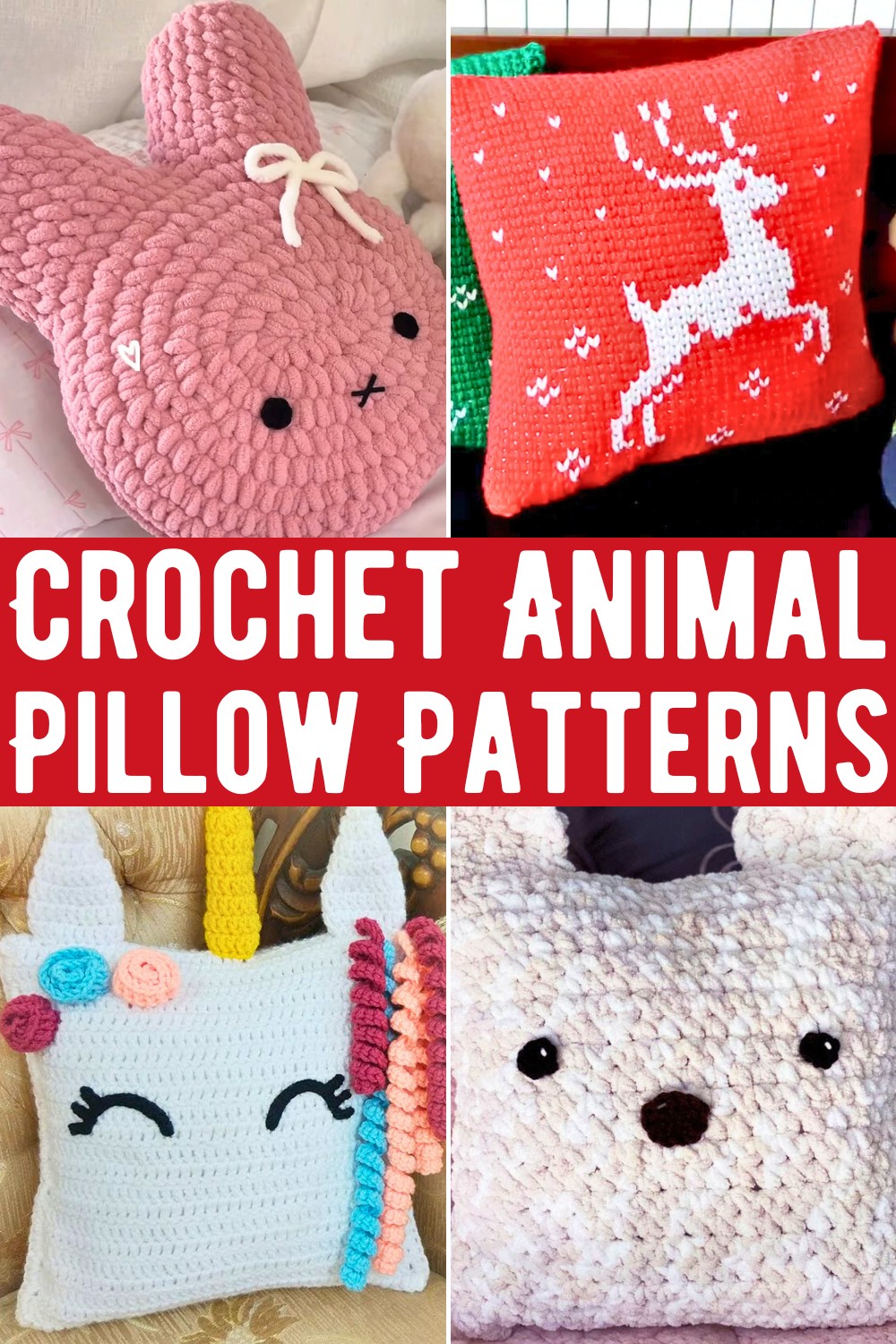 Crochet Animal Pillow Patterns