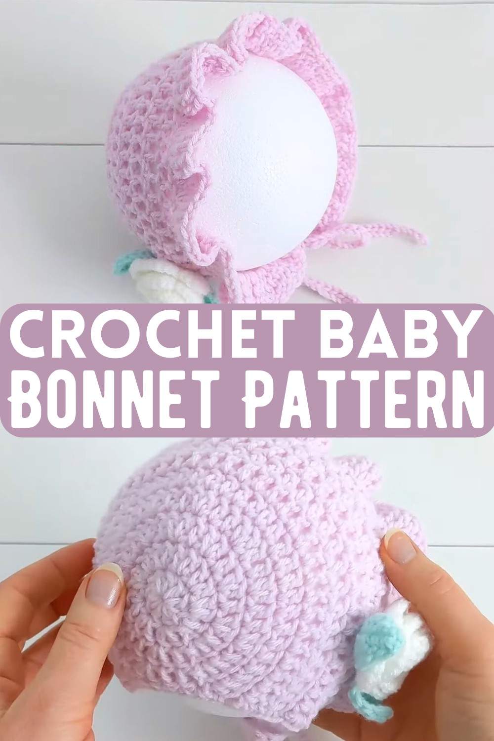 Crochet Baby Bonnet Pattern