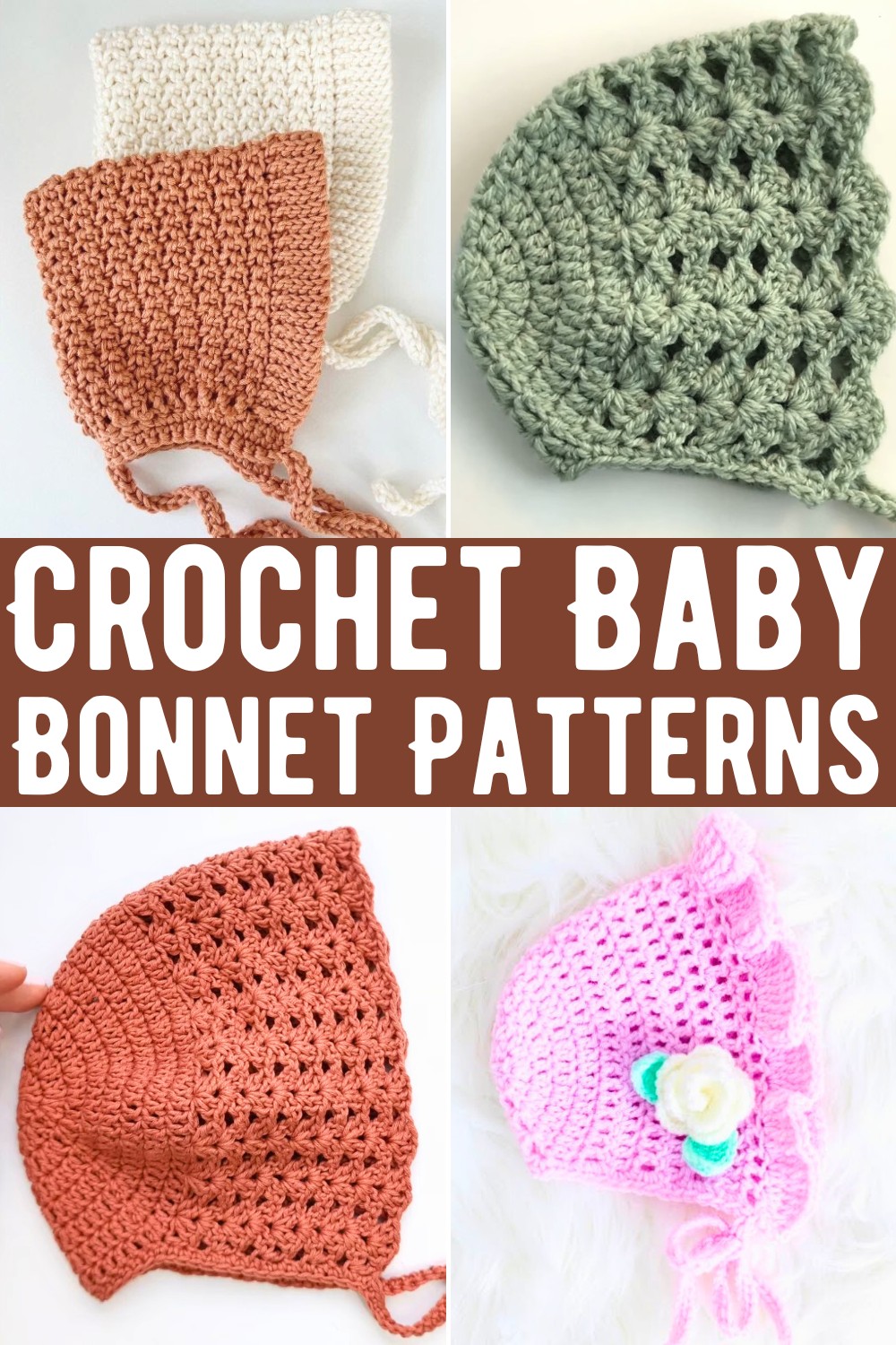 Crochet Baby Bonnet Patterns