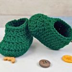 Crochet Baby Booties Pattern (1)