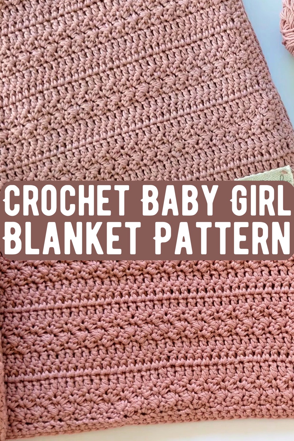 Crochet Baby Girl Blanket Pattern