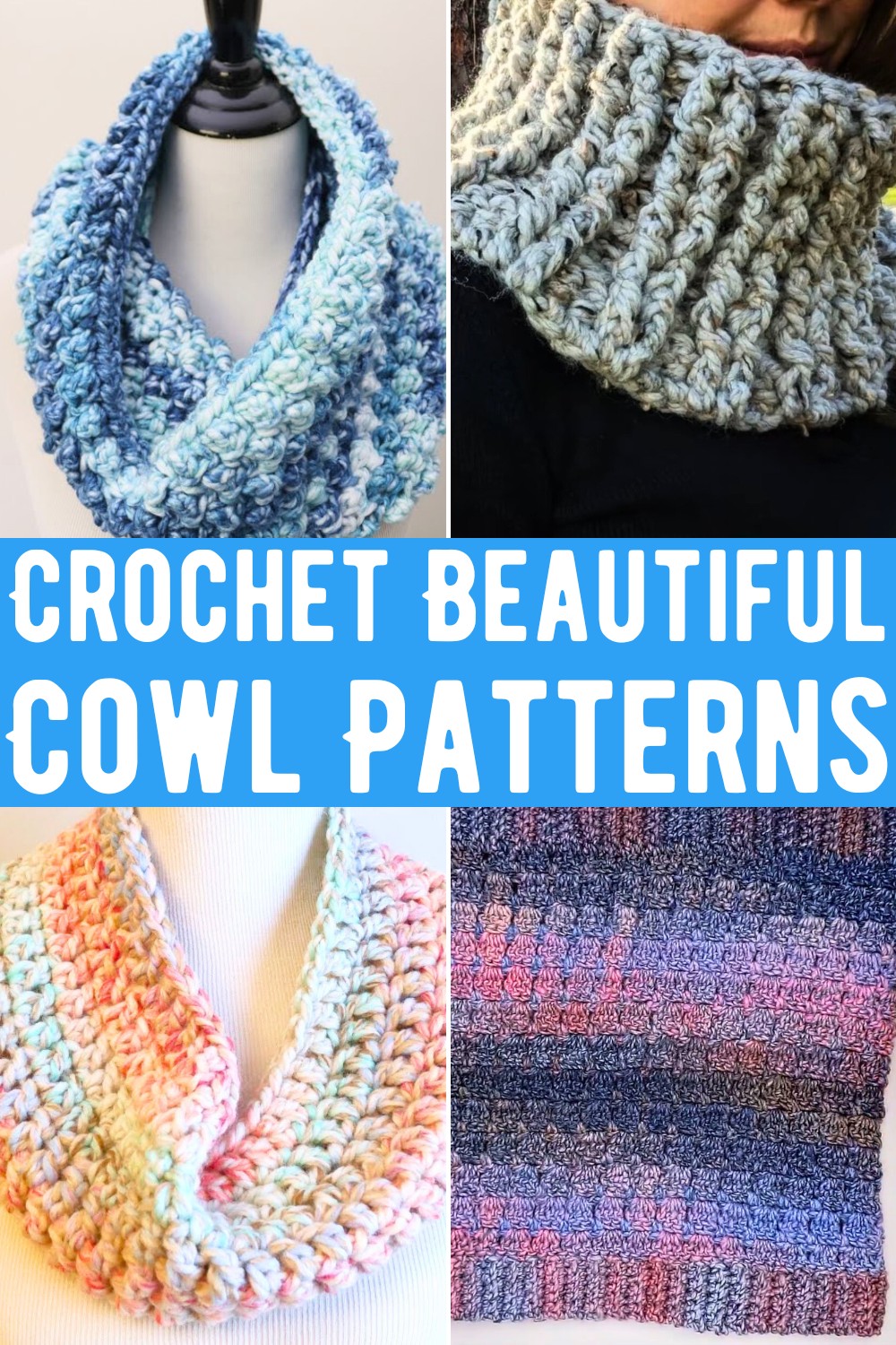 Crochet Beautiful Cowl Patterns