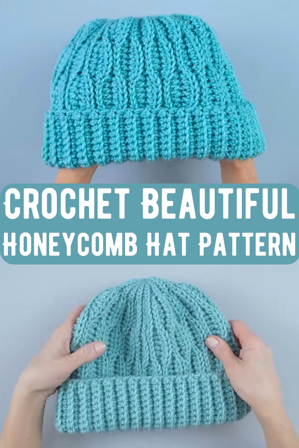 Crochet Beautiful Honeycomb Hat Pattern