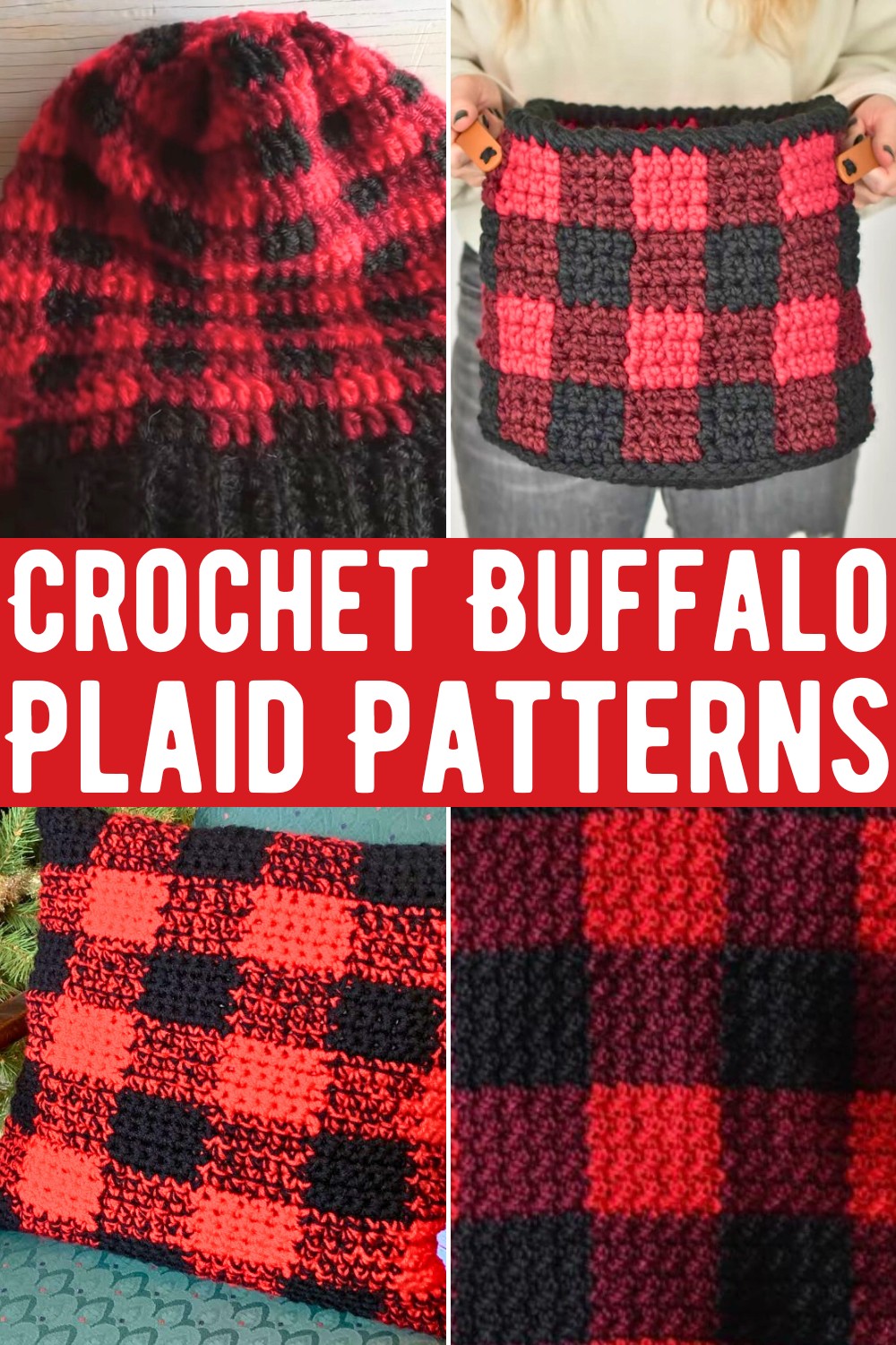 Crochet Buffalo Plaid Patterns