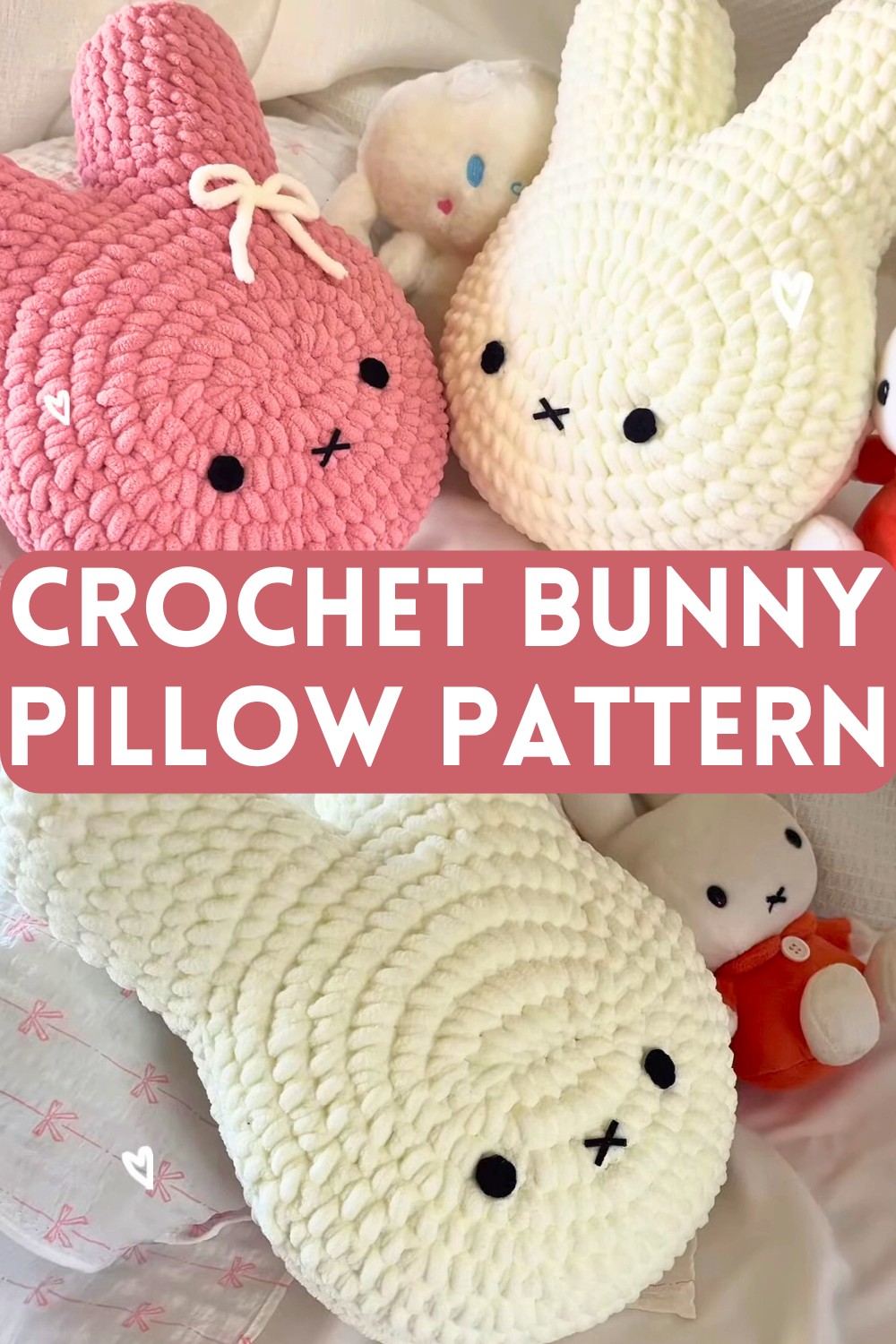 Crochet Bunny Pillow Pattern