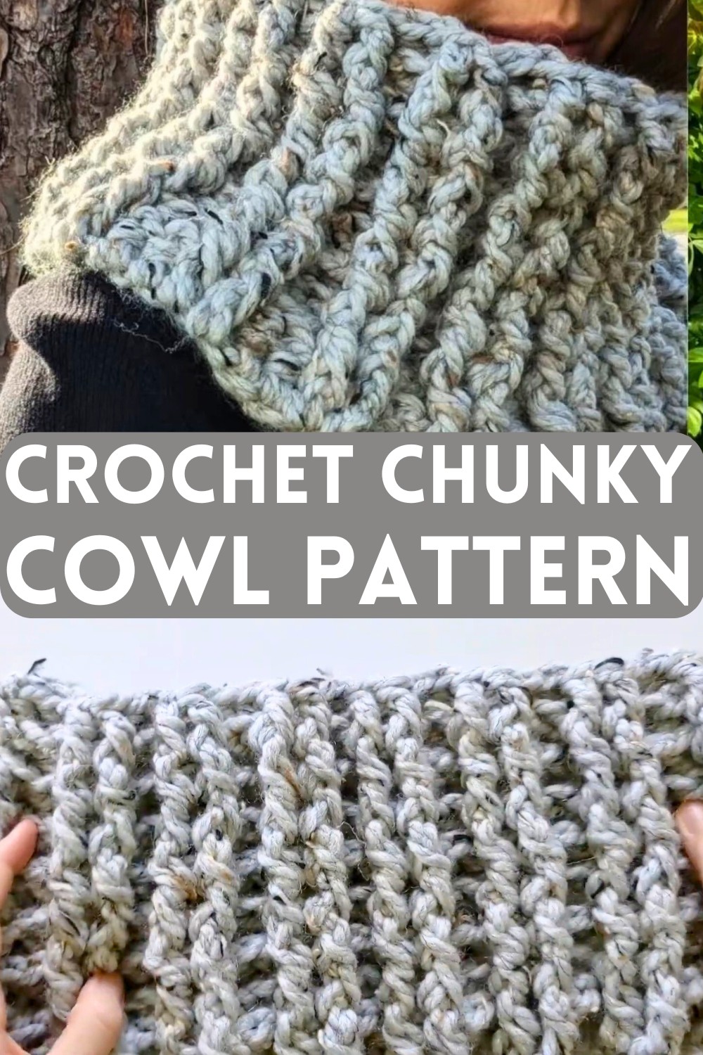 Crochet Chunky Cowl Pattern