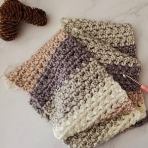 Crochet Chunky Scarf Pattern (1)