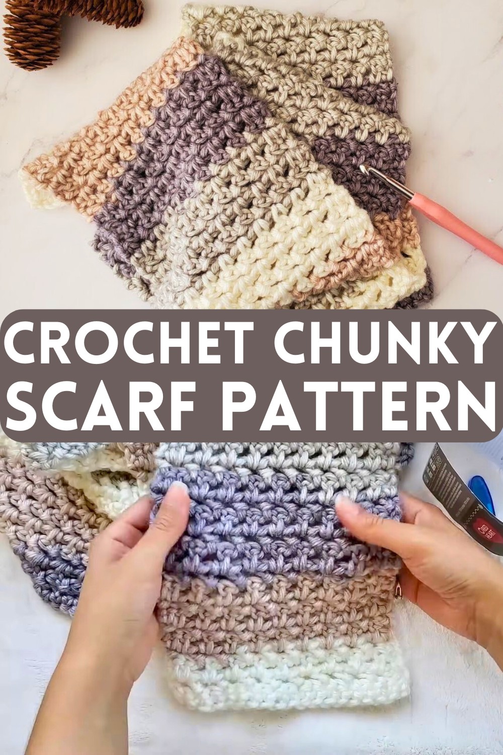 Crochet Chunky Scarf Pattern