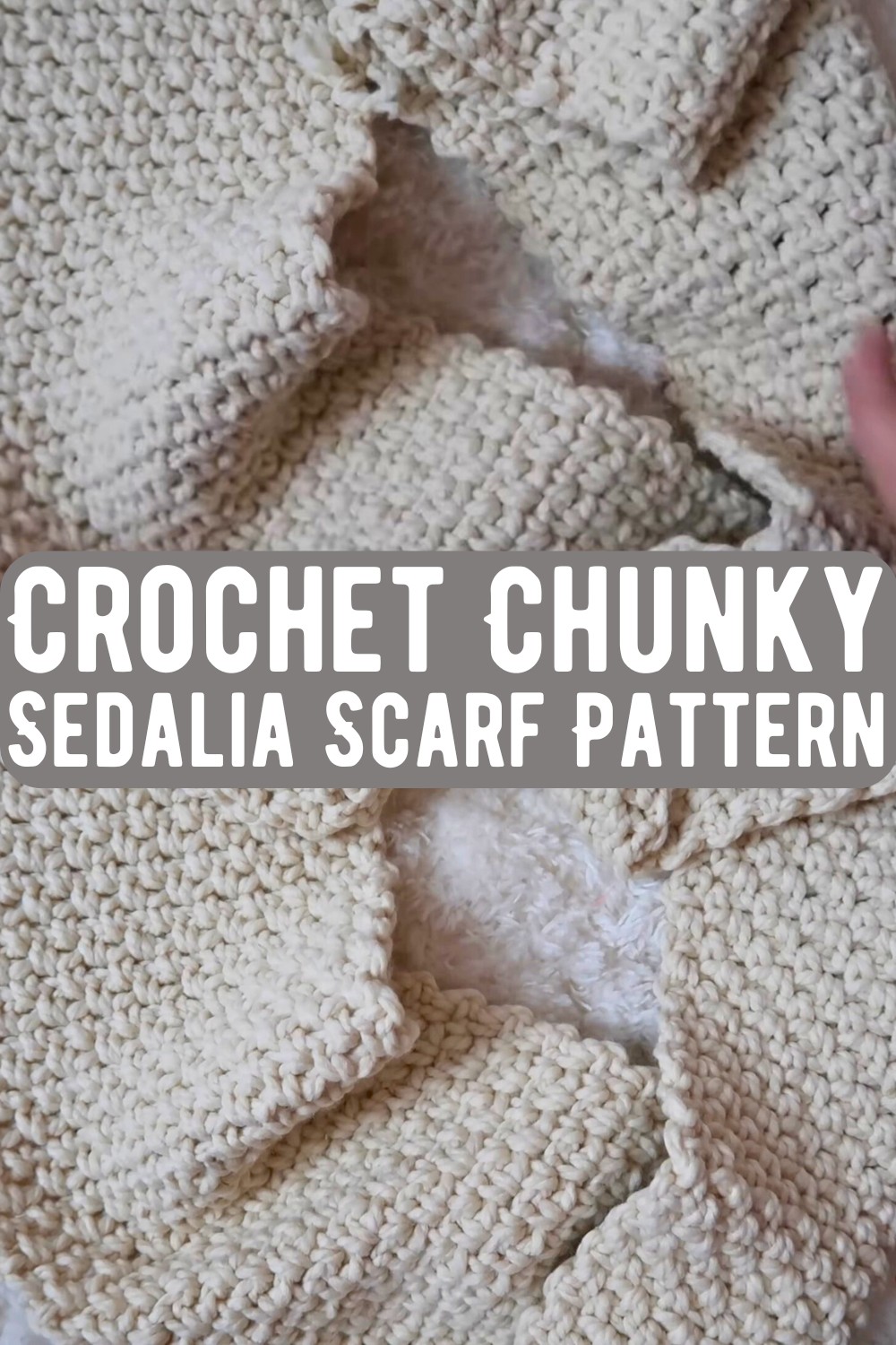 Crochet Chunky Sedalia Scarf Pattern