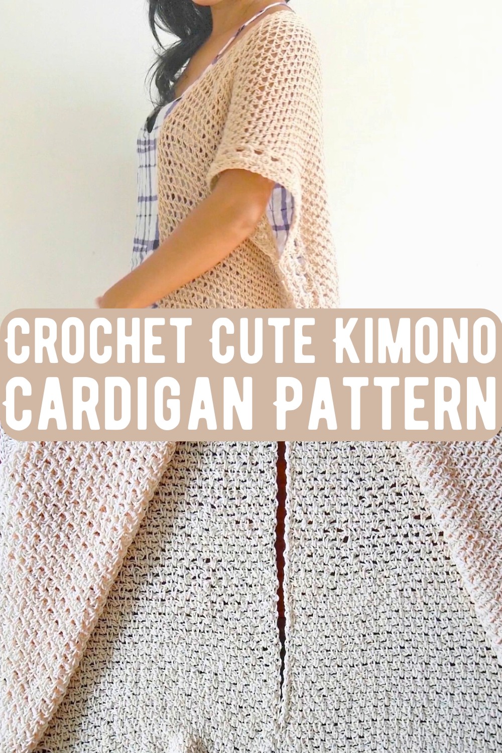 Crochet Cute Kimono Cardigan Pattern