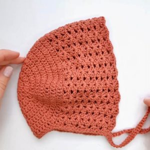 Crochet Easy Baby Bonnet Pattern