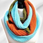 Crochet Easy Infinity Scarf Pattern (1)