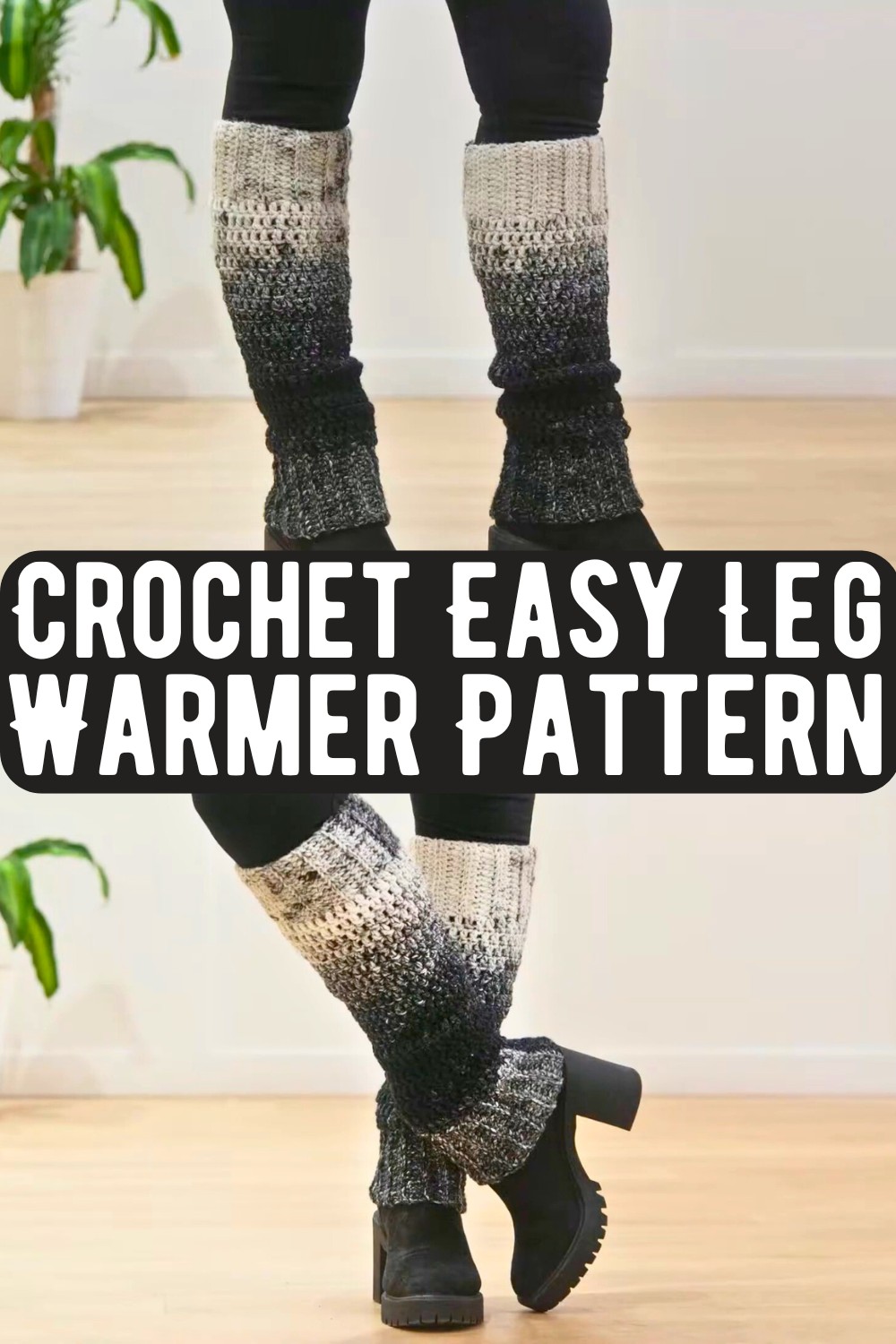 Crochet Easy Leg Warmer Pattern