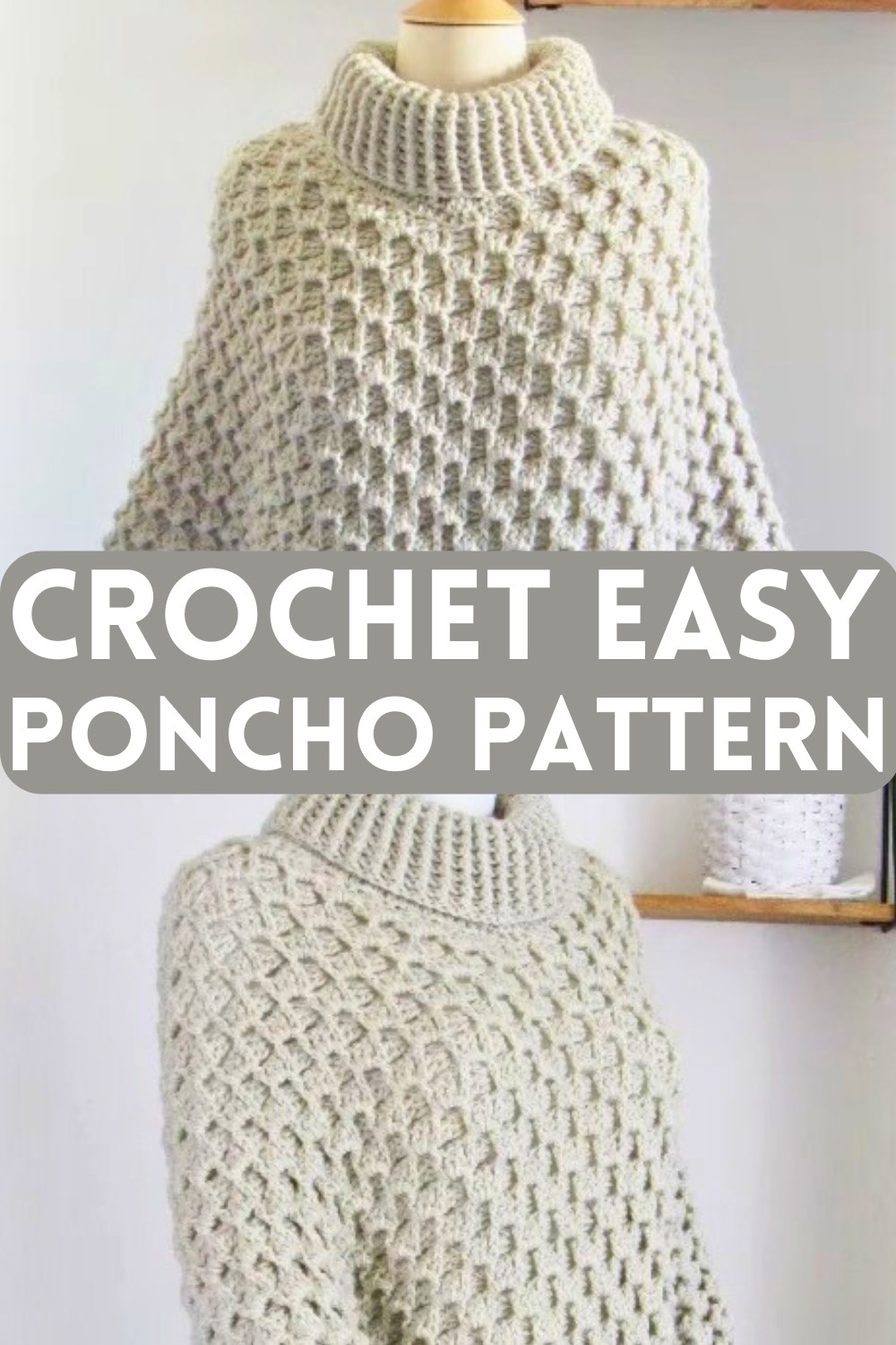 Crochet Easy Poncho Pattern