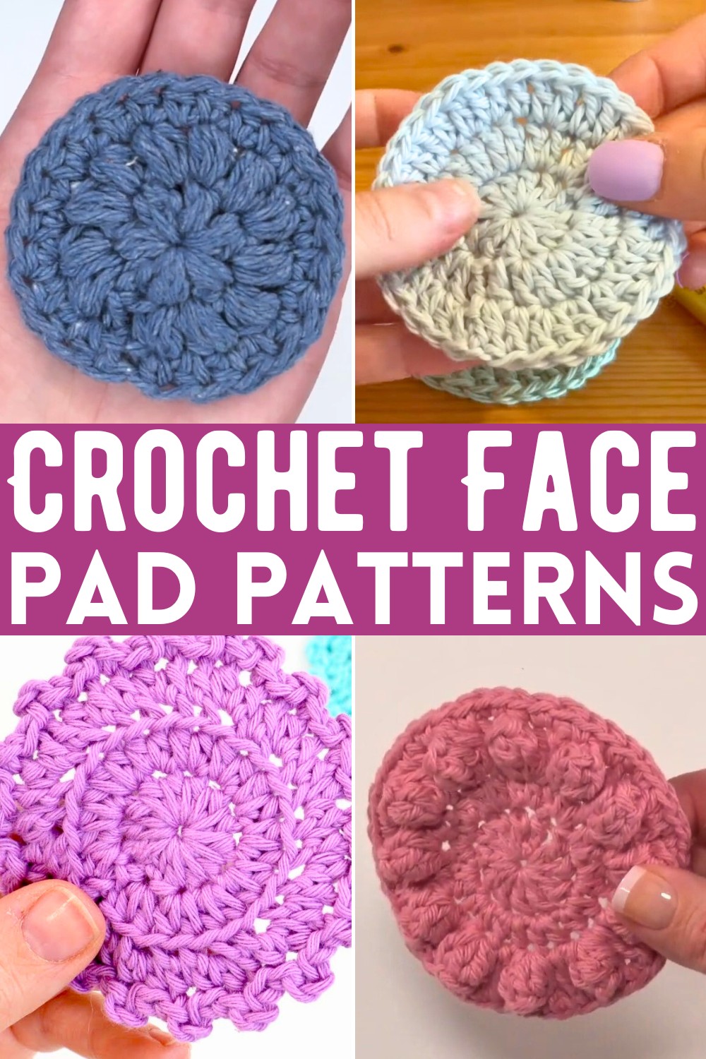 Crochet Face Pad Patterns