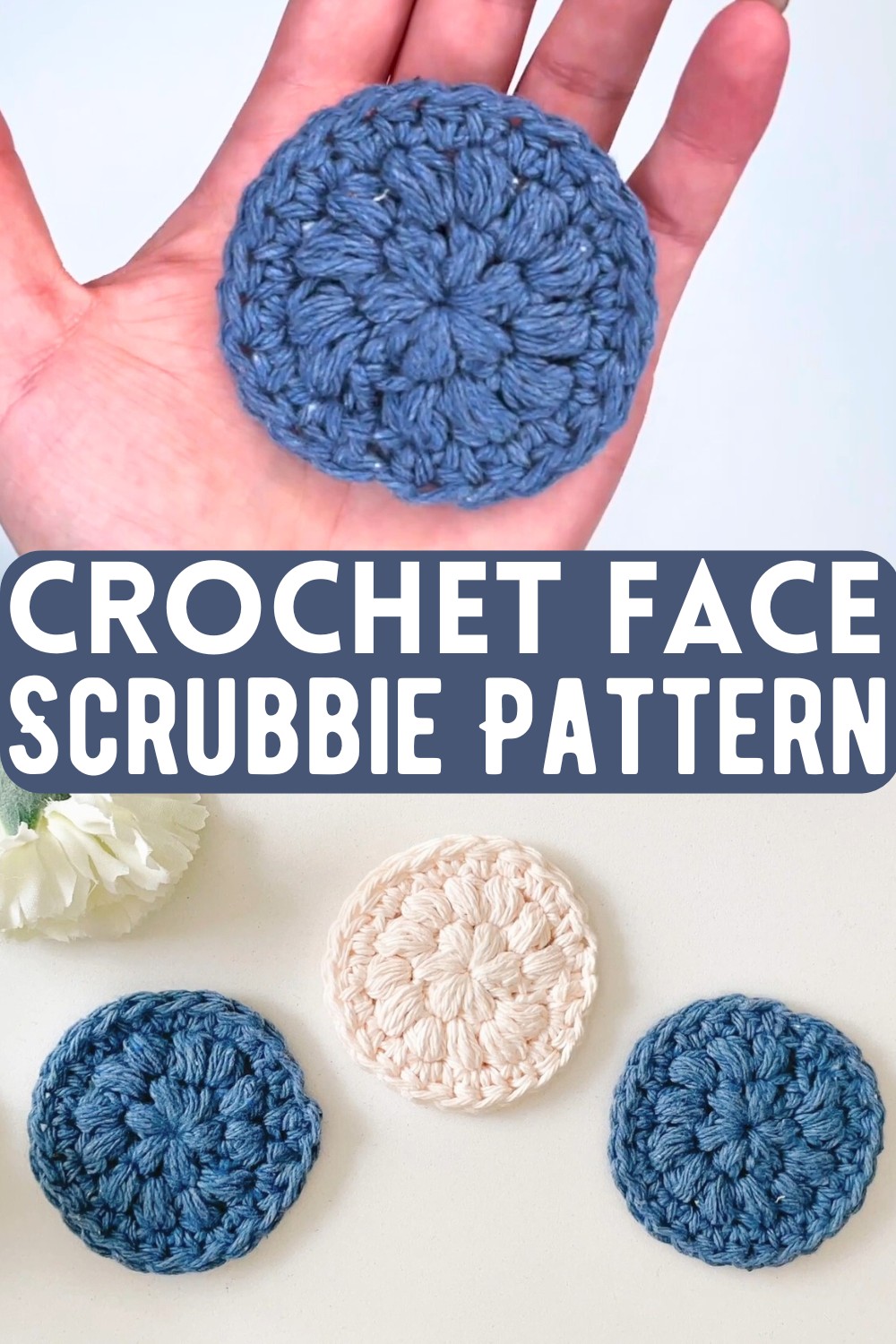 Crochet Face Scrubbie Pattern