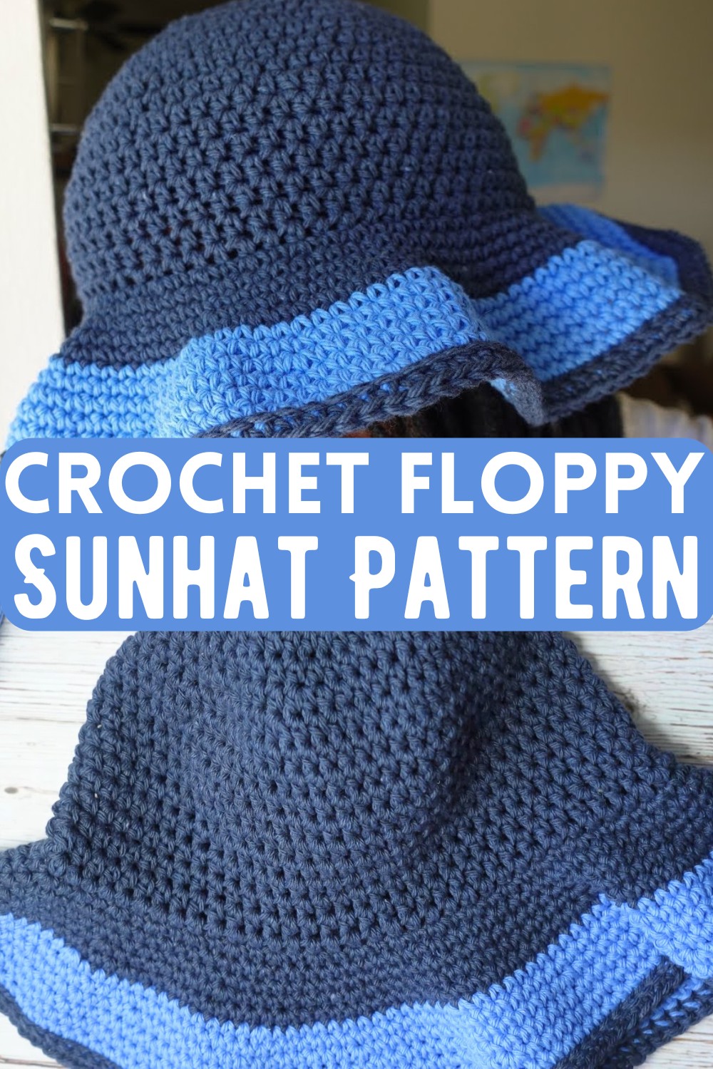 Crochet Floppy Sun Hat Pattern