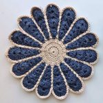 Crochet Flower Potholder Pattern (1)