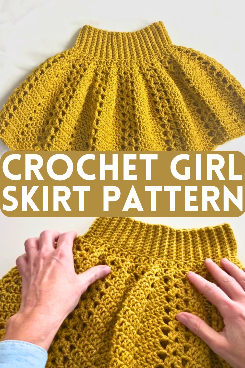 Crochet Girl Skirt Pattern