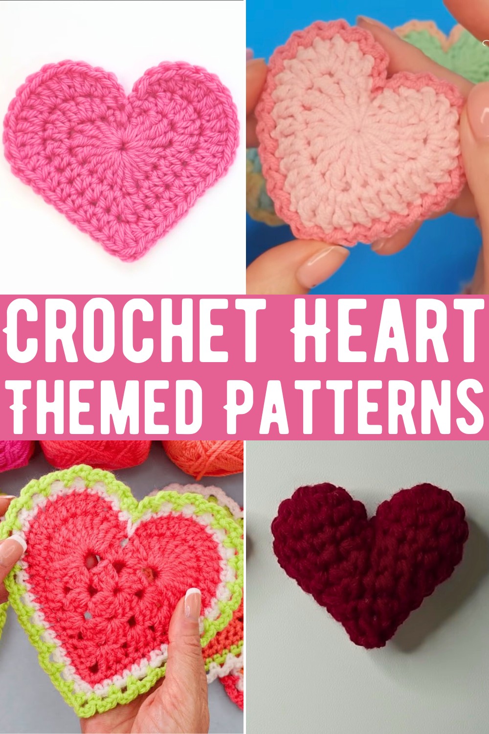 Crochet Heart Themed Patterns