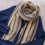 Crochet Herringbone Scarf Pattern (1)