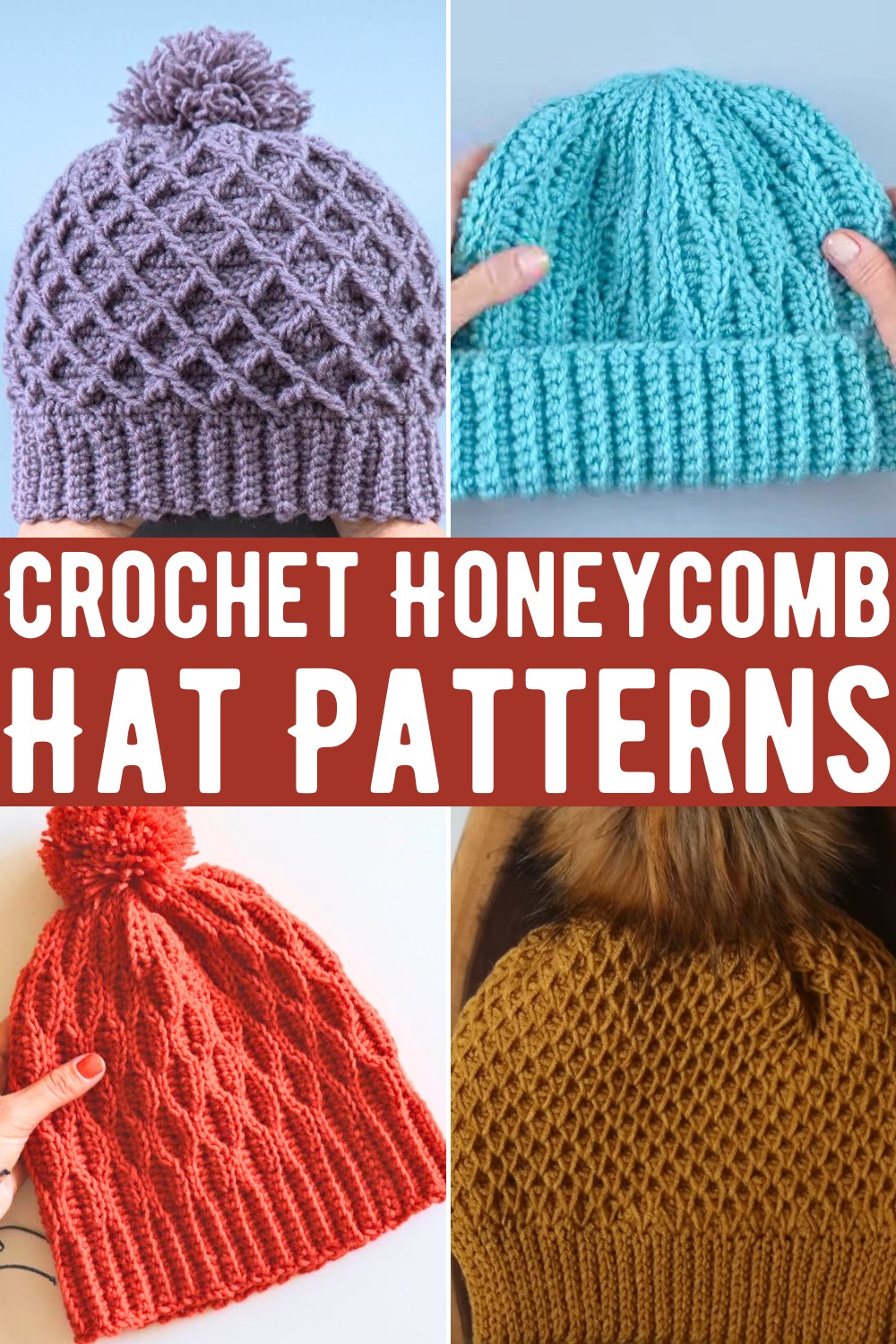 Crochet Honeycomb Hat Patterns