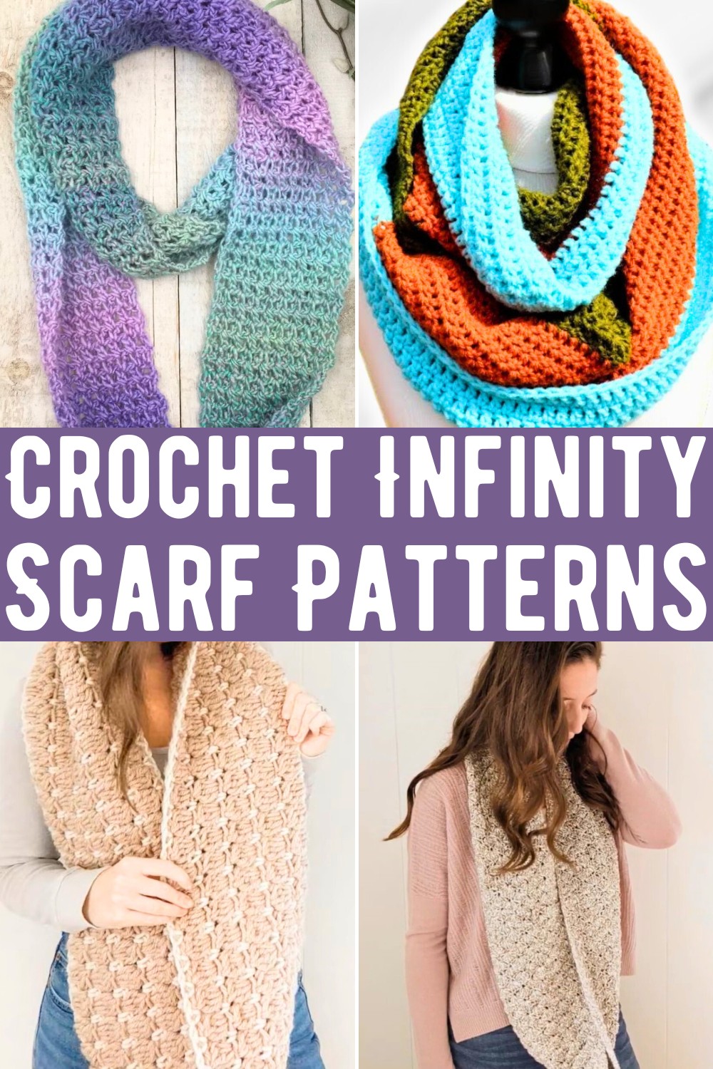 Crochet Infinity Scarf Patterns