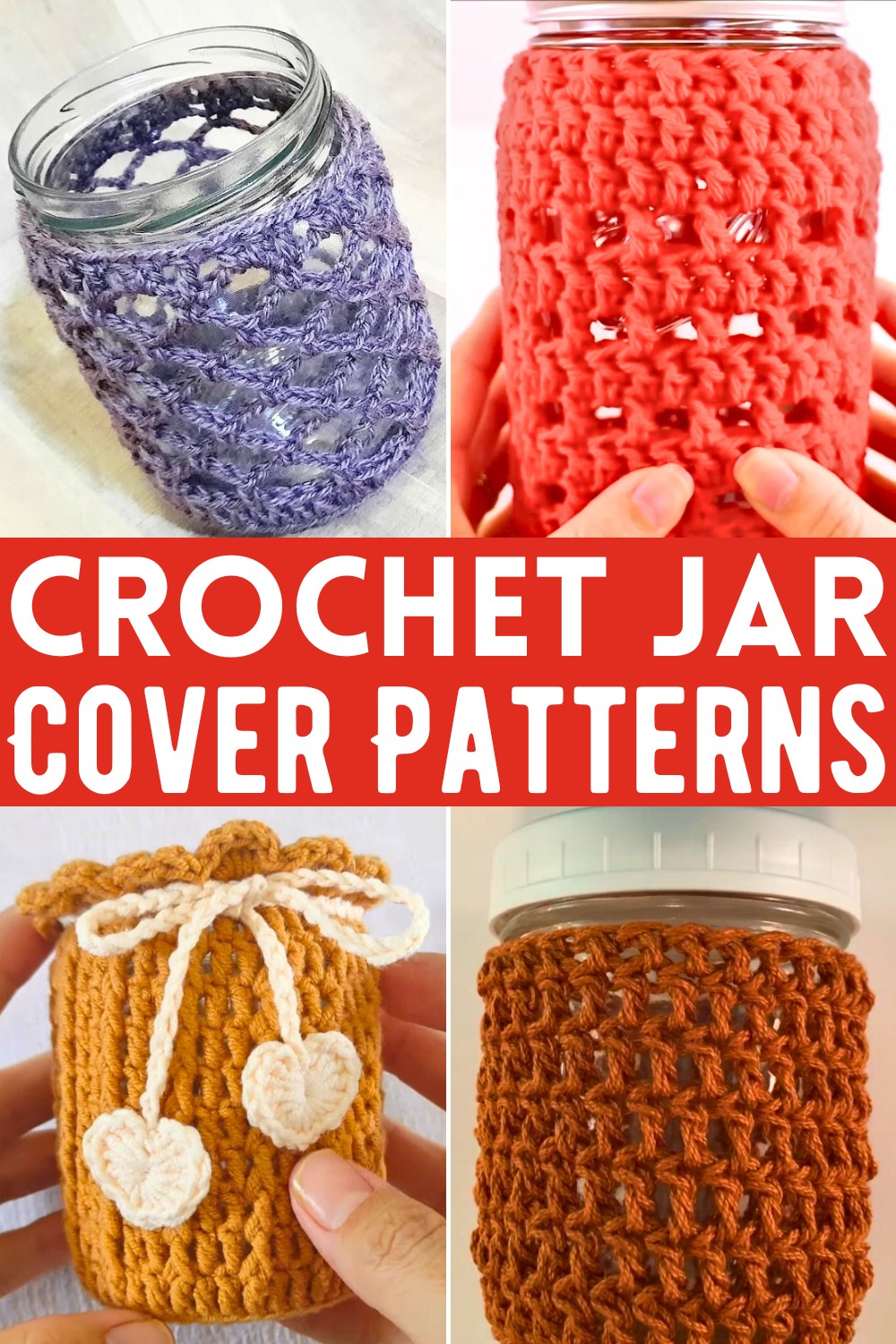 Crochet Jar Cover Patterns