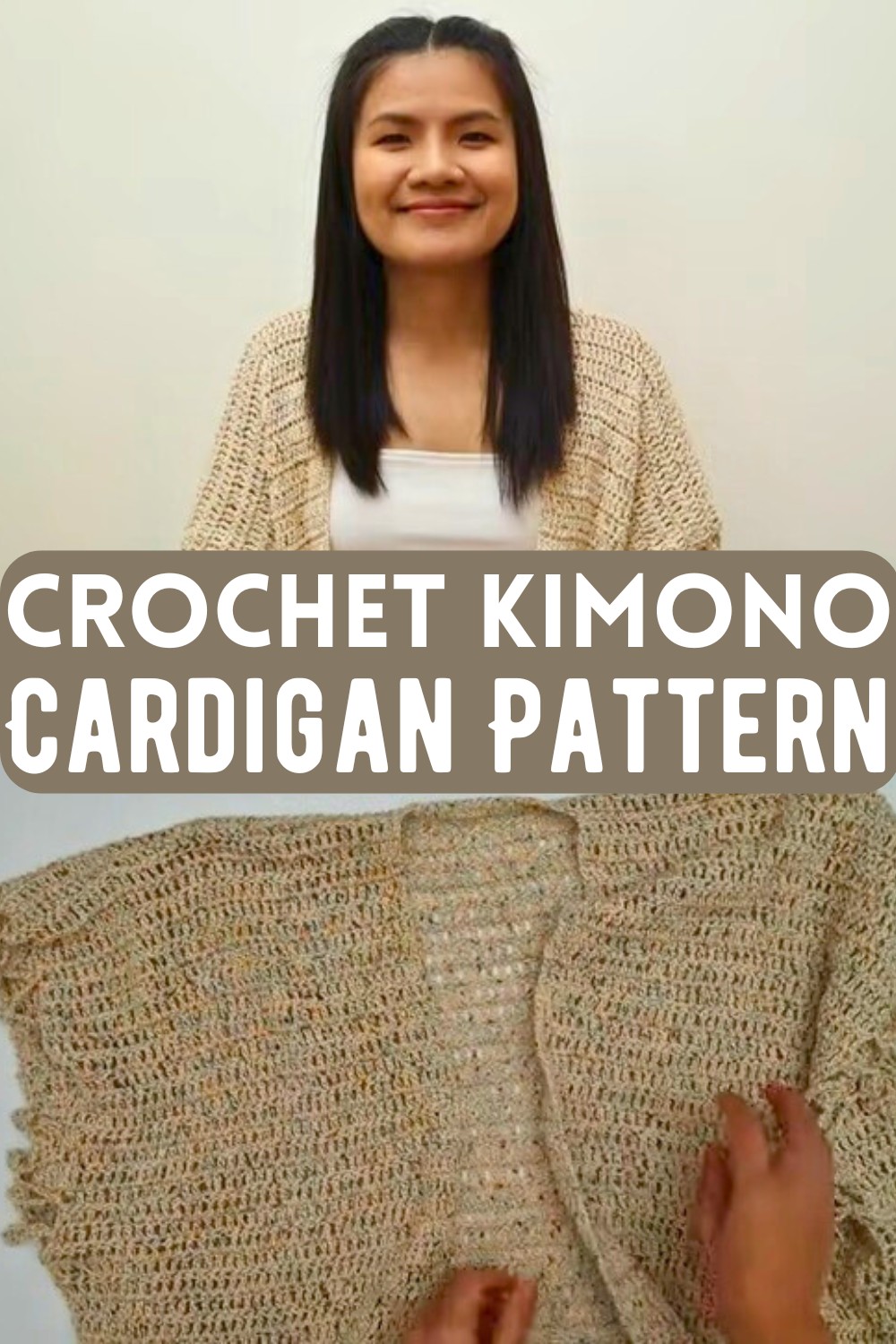 Crochet Kimono Cardigan Pattern