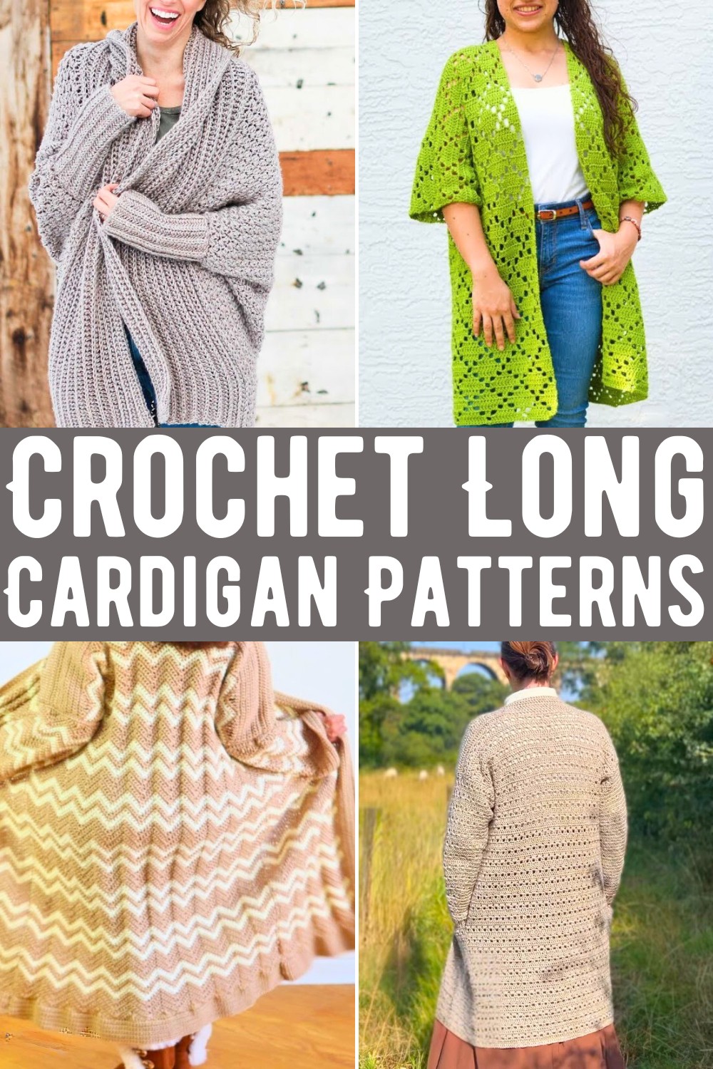 Crochet Long Cardigan Patterns