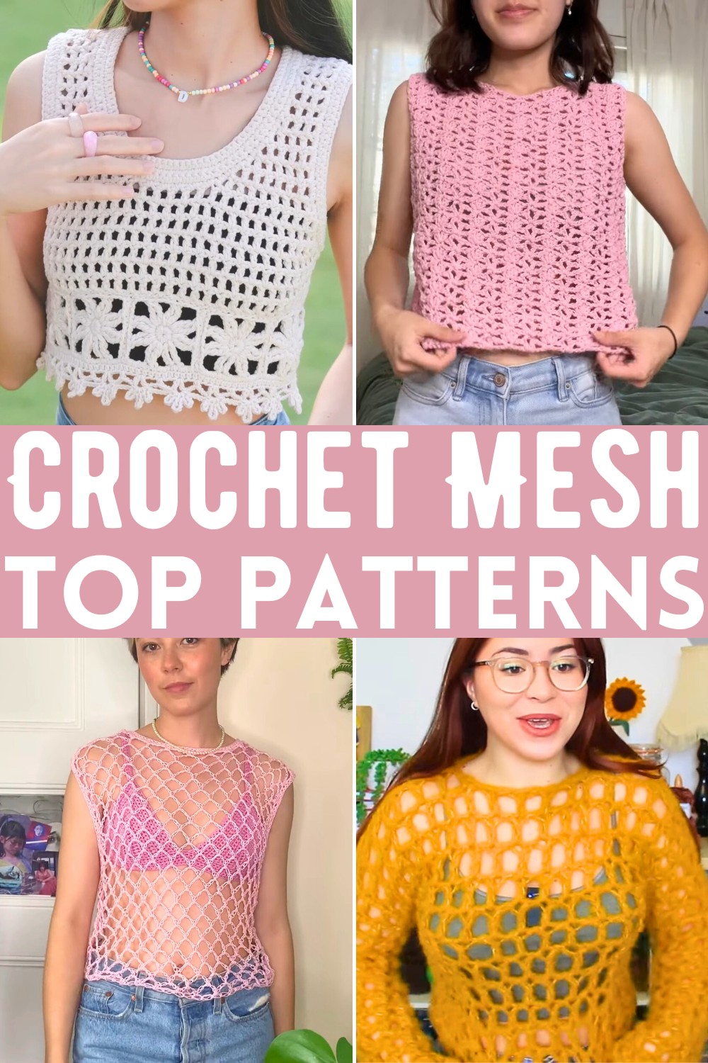 Crochet Mesh Top Patterns