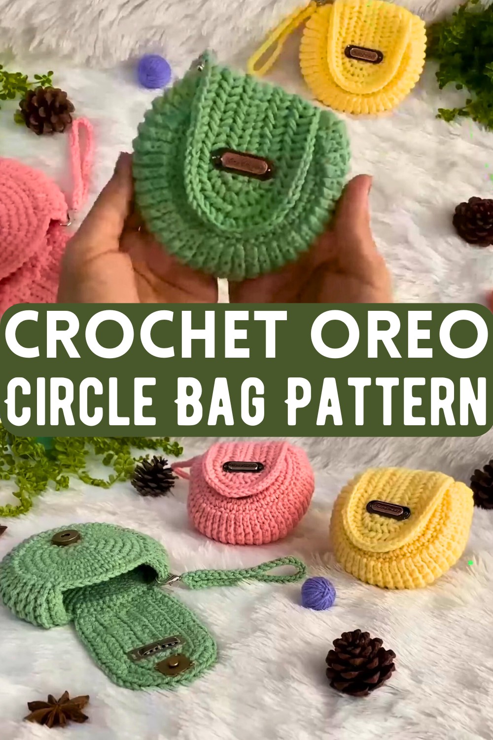 Crochet Oreo Circle Bag Pattern