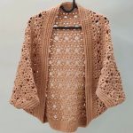 Crochet Pumpkin Pie Cocoon Shrug Pattern (1)