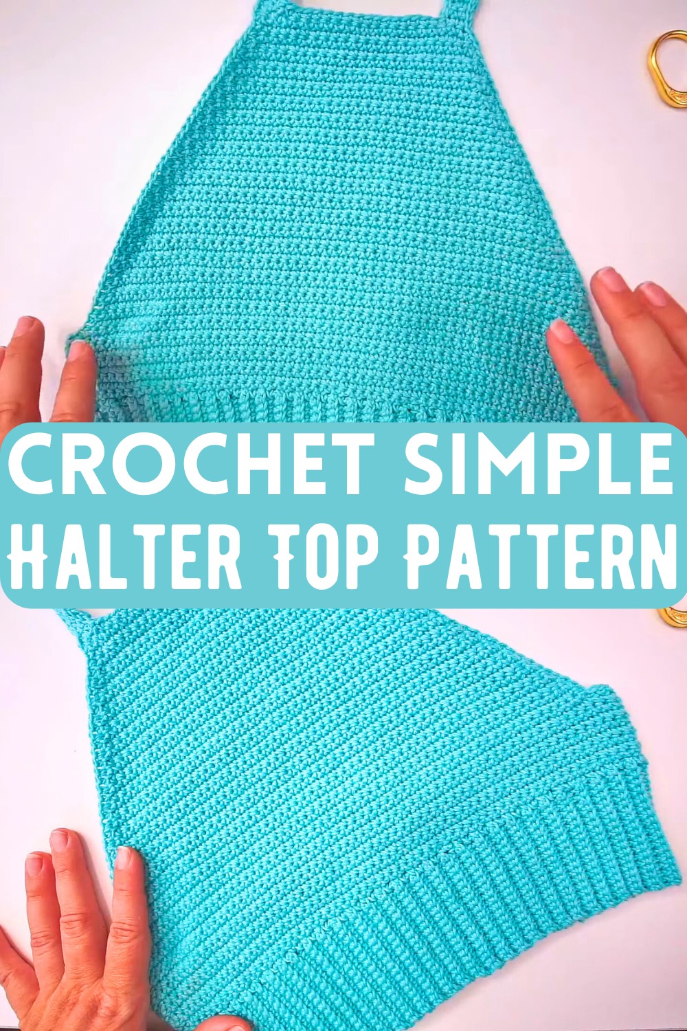 Crochet Simple Halter Top Pattern