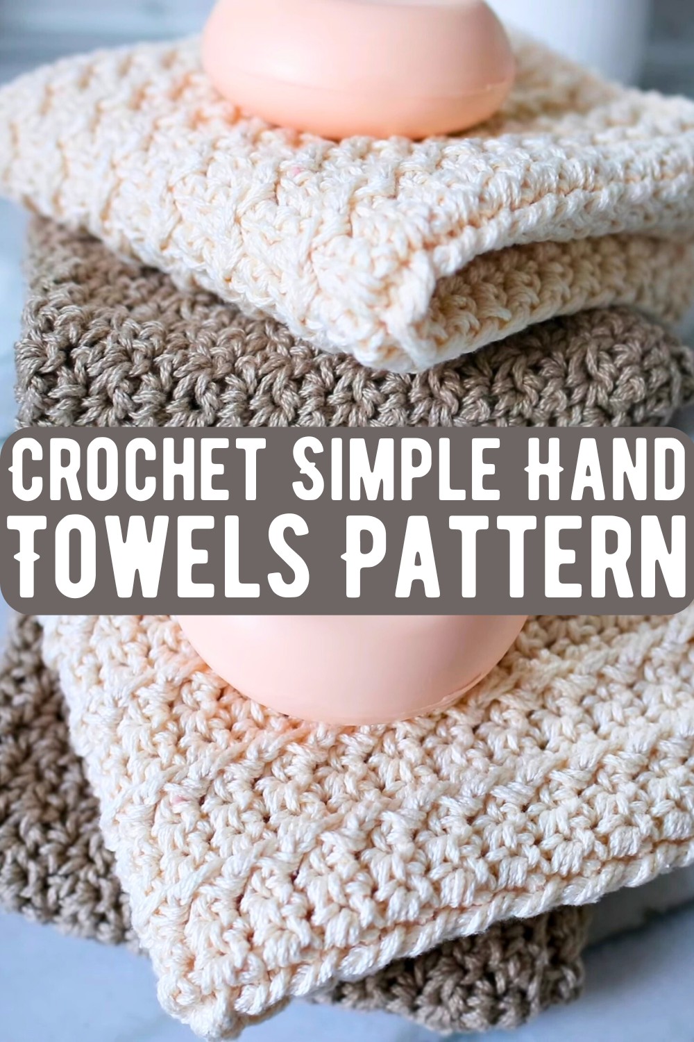 Crochet Simple Hand Towels Pattern