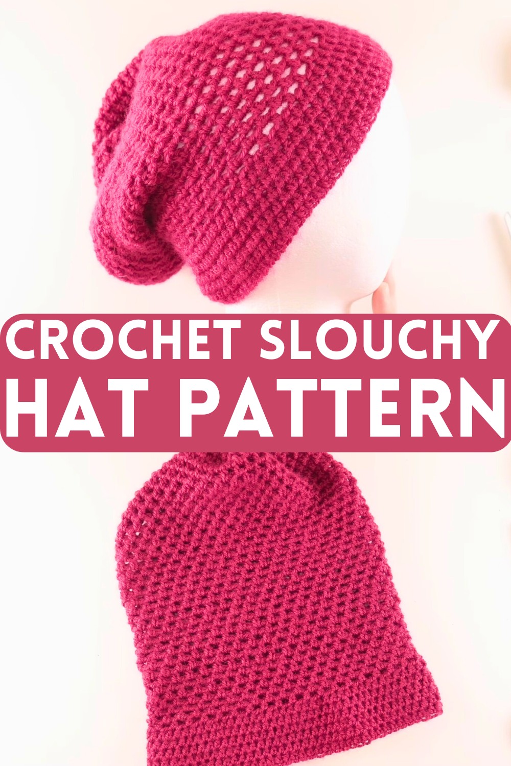 Crochet Slouchy Hat Pattern