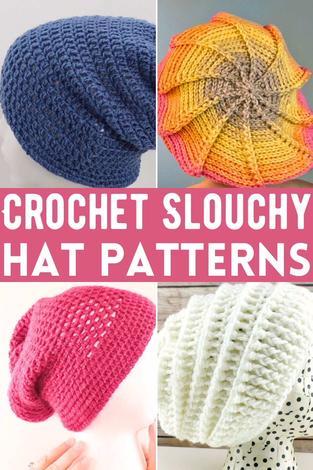 Crochet Slouchy Hat Patterns