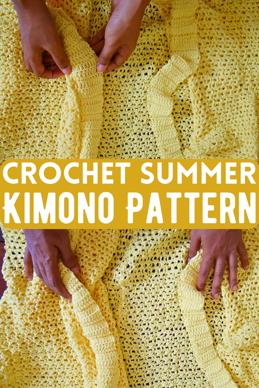 Crochet Summer Kimono Pattern