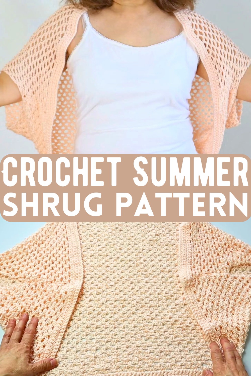 Crochet Summer Shrug Pattern