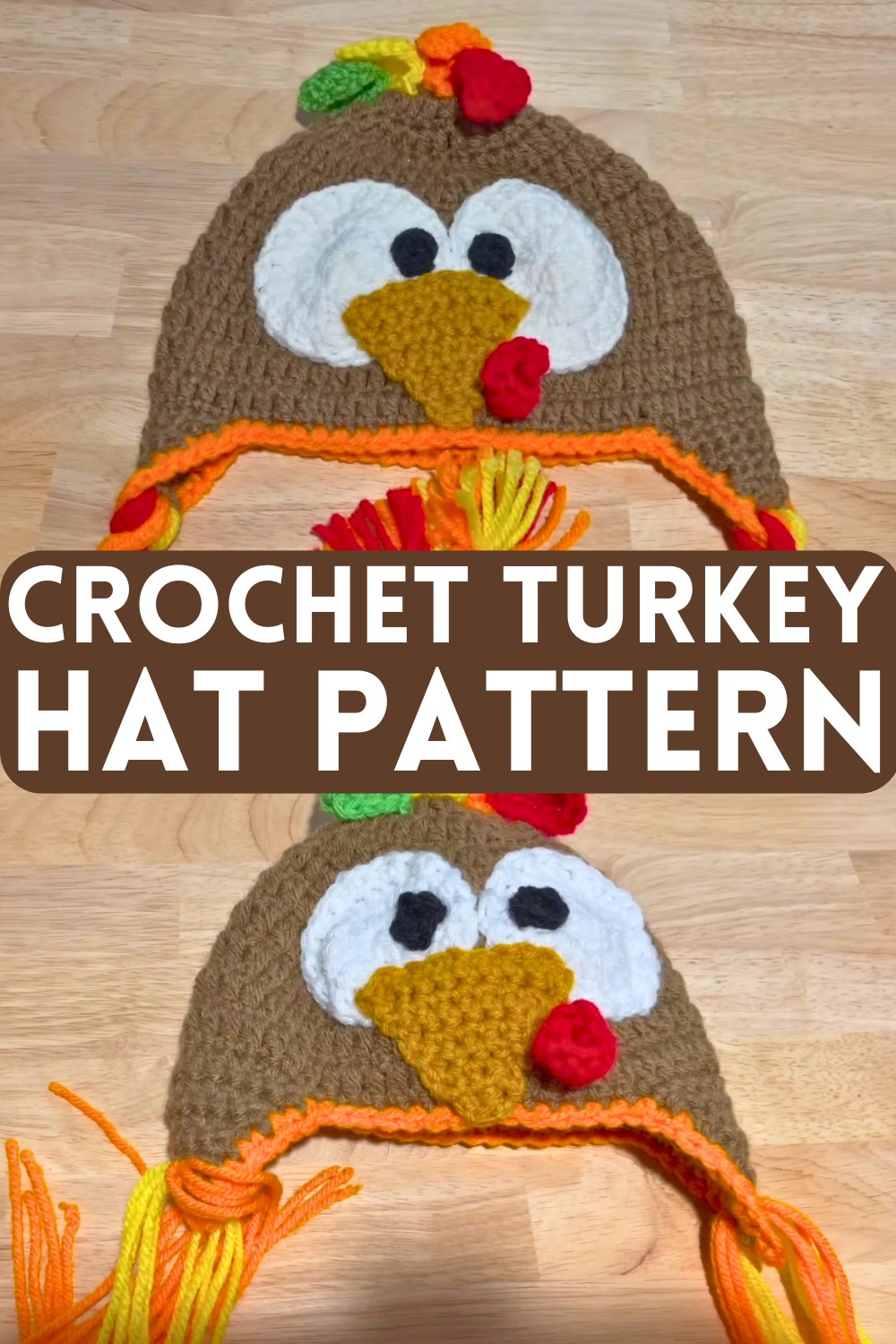 Crochet Turkey Hat Pattern