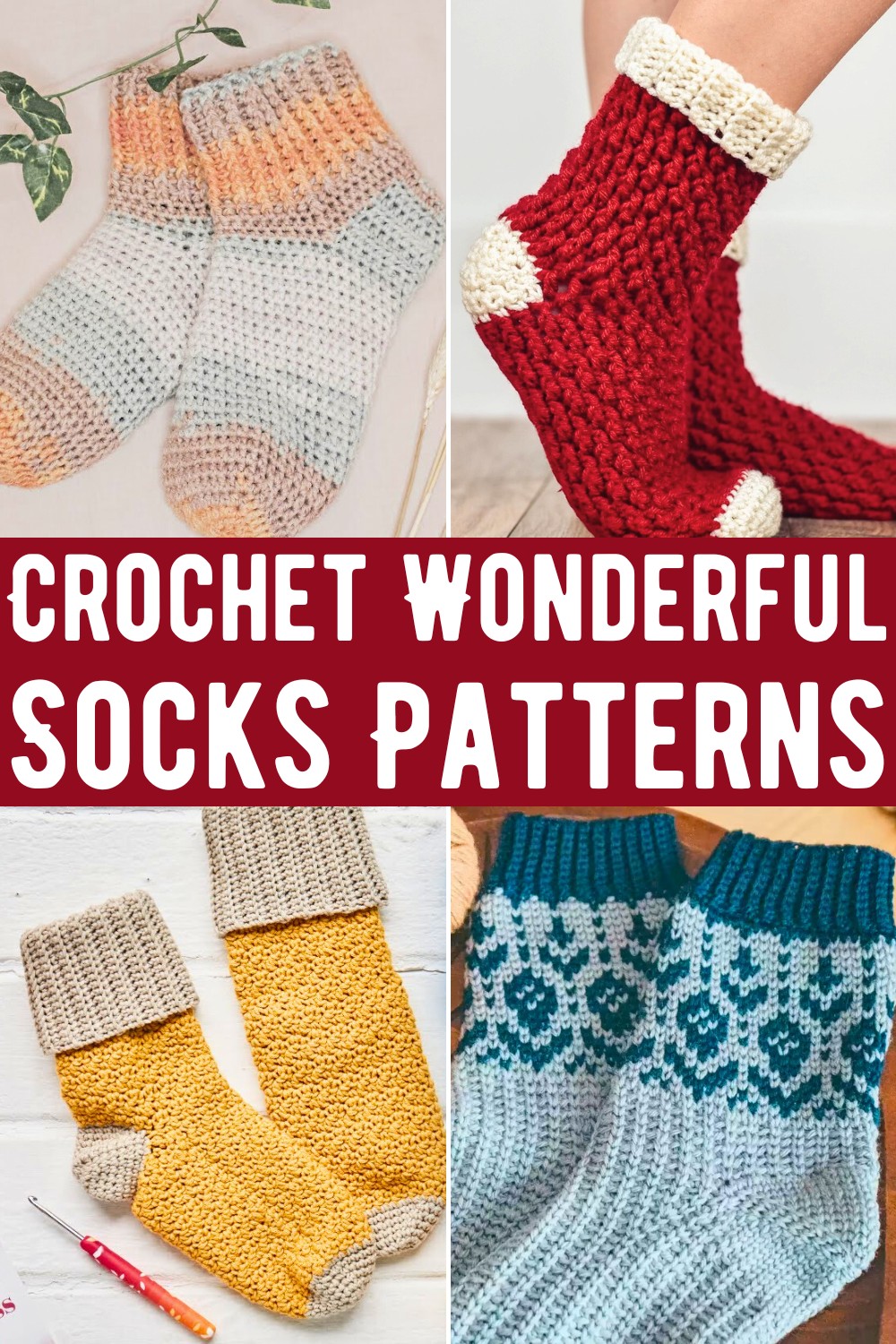 Crochet Wonderful Socks Patterns